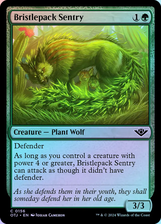 Bristlepack Sentry - Foil