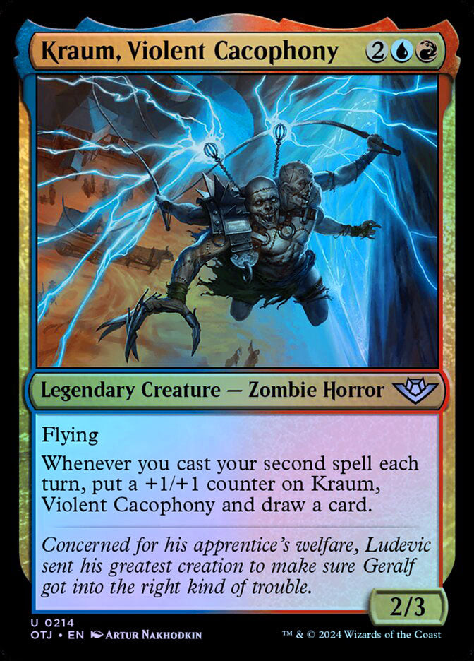 Kraum, Violent Cacophony - Foil