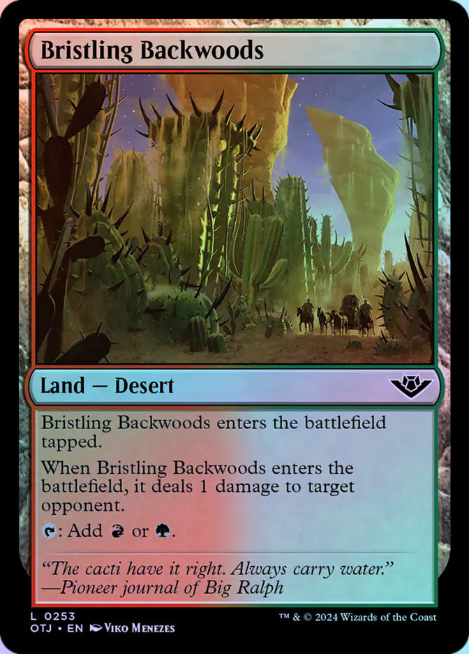Bristling Backwoods - Foil