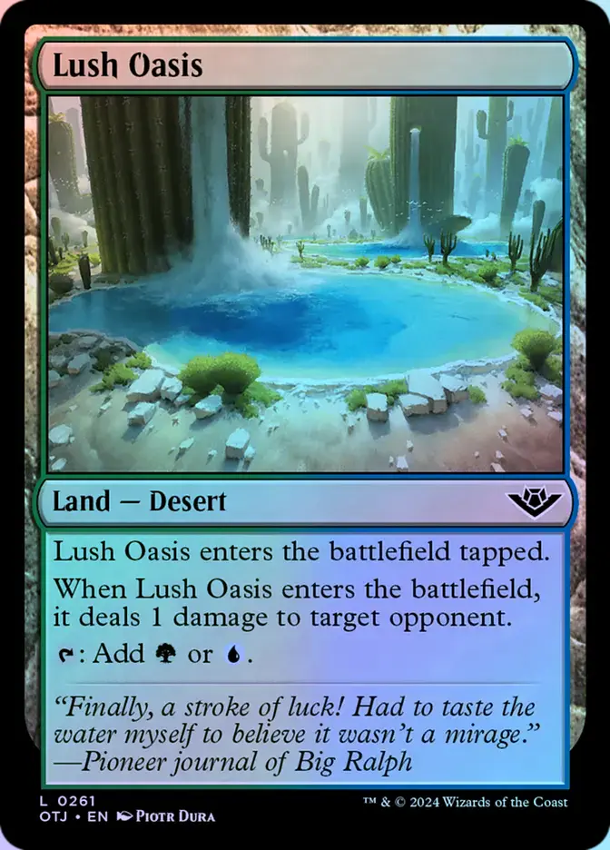 Lush Oasis - Foil