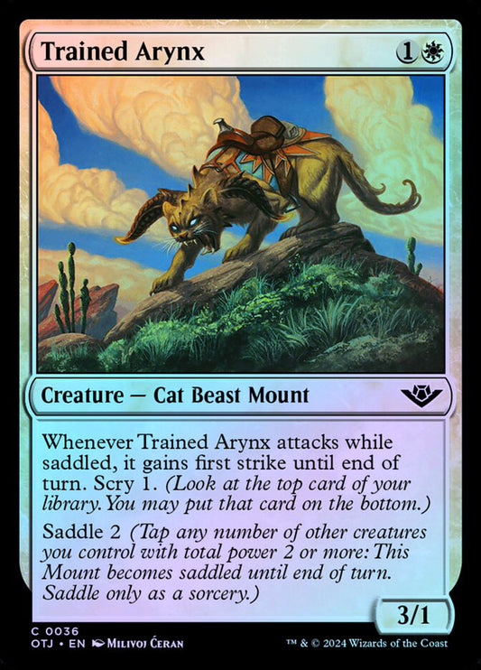Trained Arynx - Foil