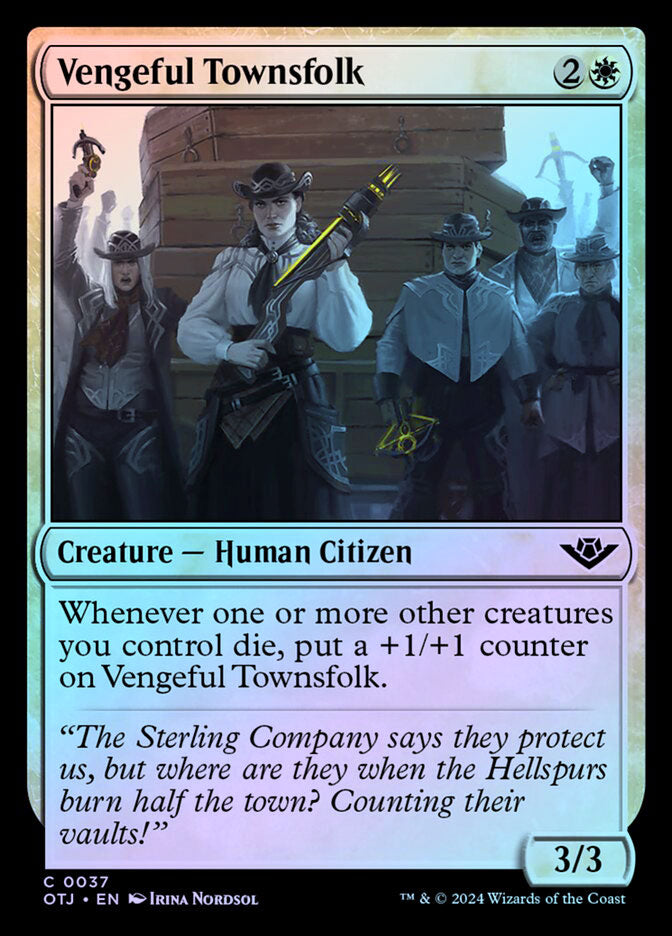 Vengeful Townsfolk - Foil