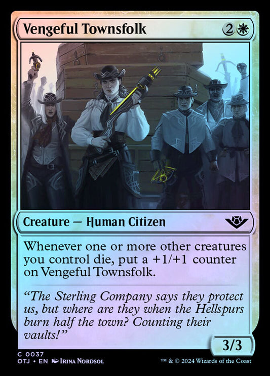 Vengeful Townsfolk - Foil