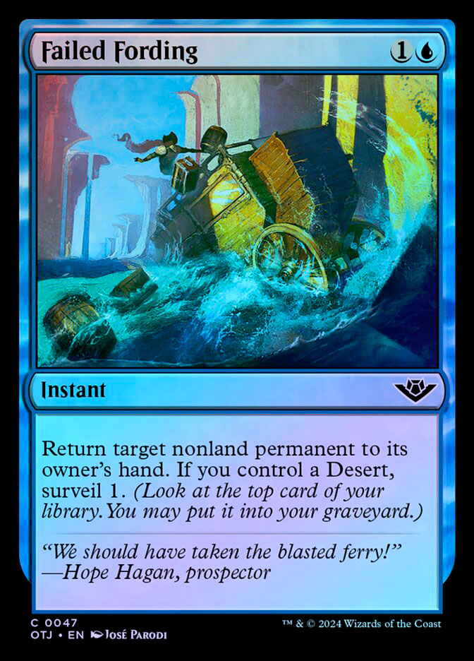 Failed Fording - Foil