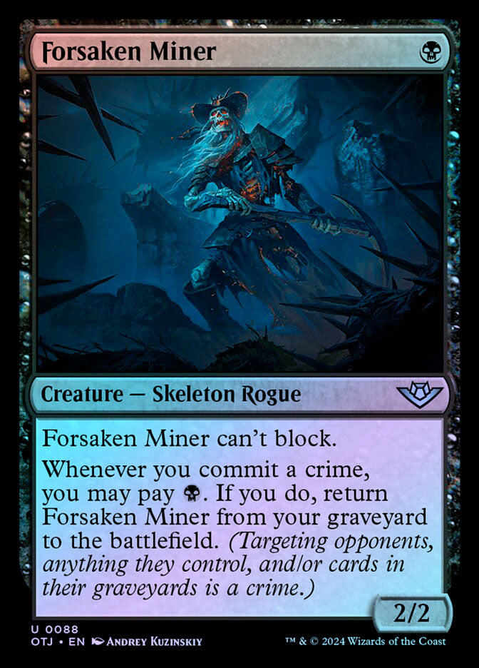 Forsaken Miner - Foil