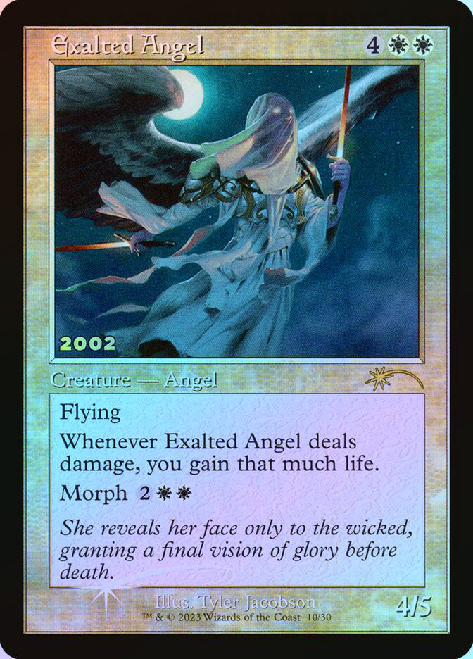 Exalted Angel - Retro Frame - Foil