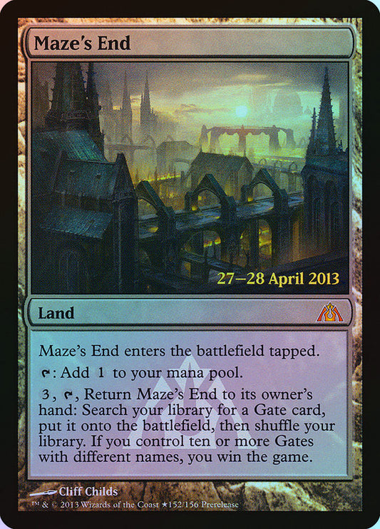 Maze's End - Foil - Prerelease Promo