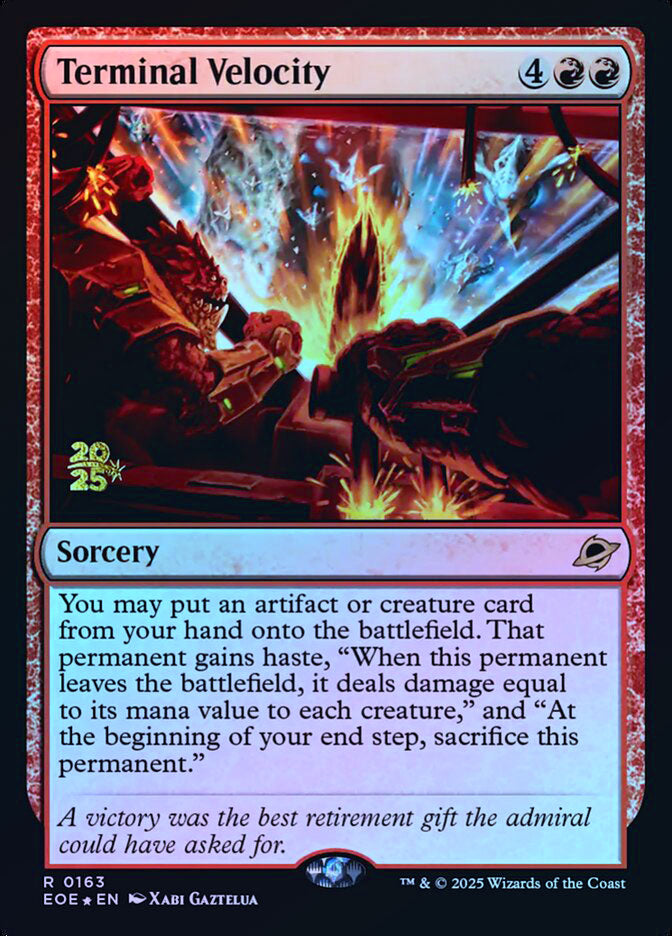Terminal Velocity (Prerelease) - Foil