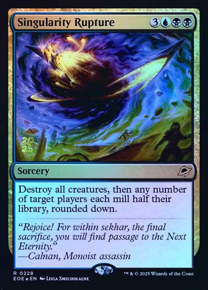 Singularity Rupture (Prerelease) - Foil