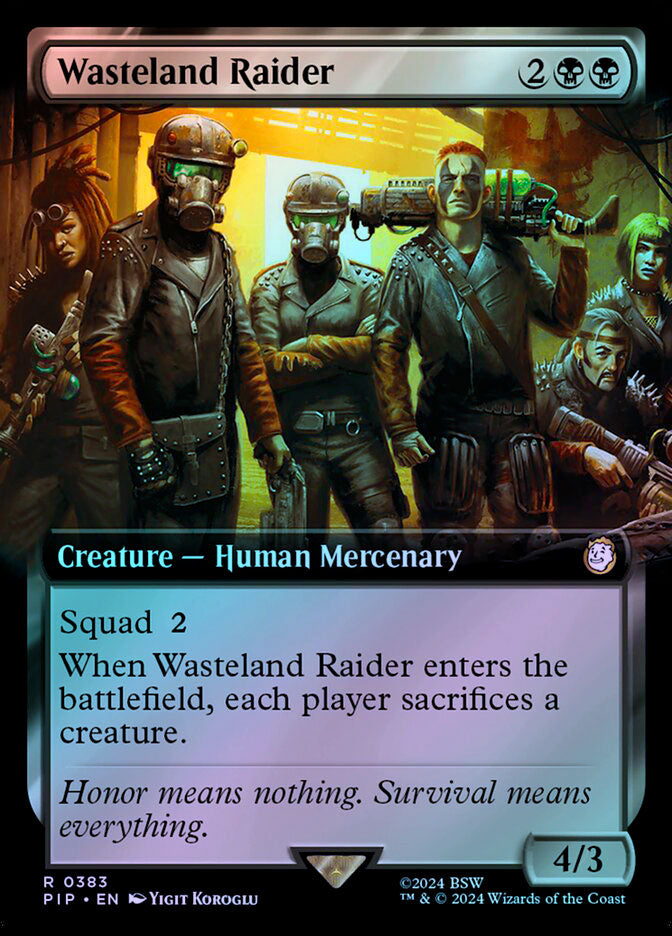 Wasteland Raider (Extended Art) - Foil