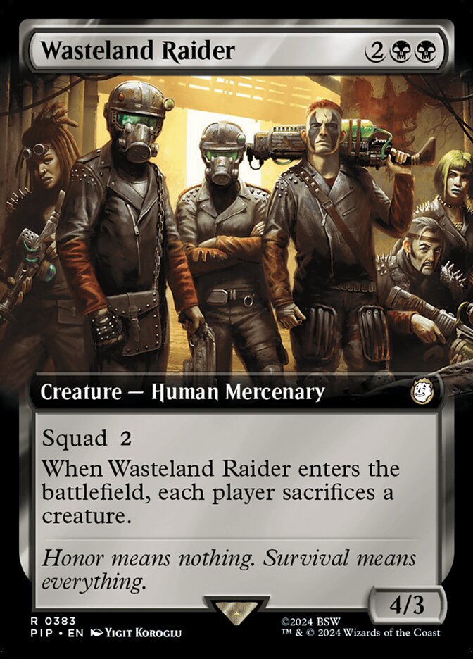 Wasteland Raider (Extended Art)