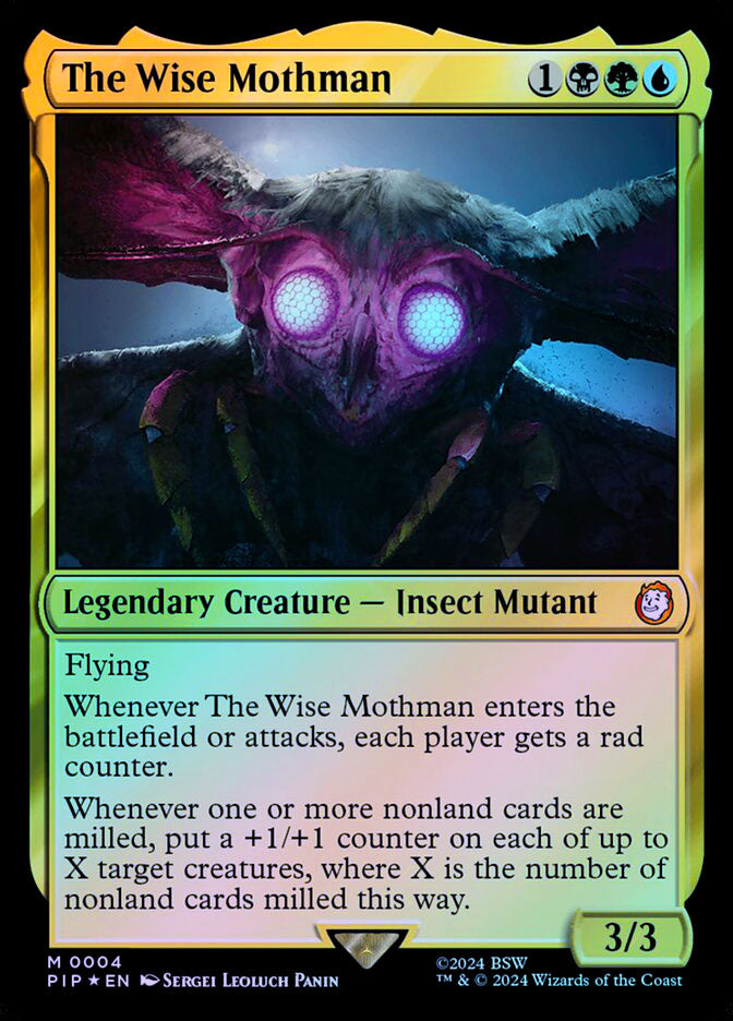 The Wise Mothman - Foil