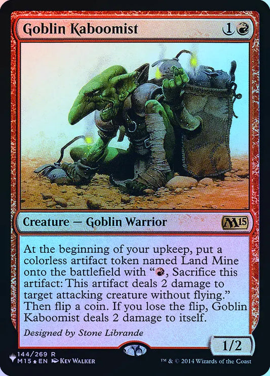 Goblin Kaboomist - Foil