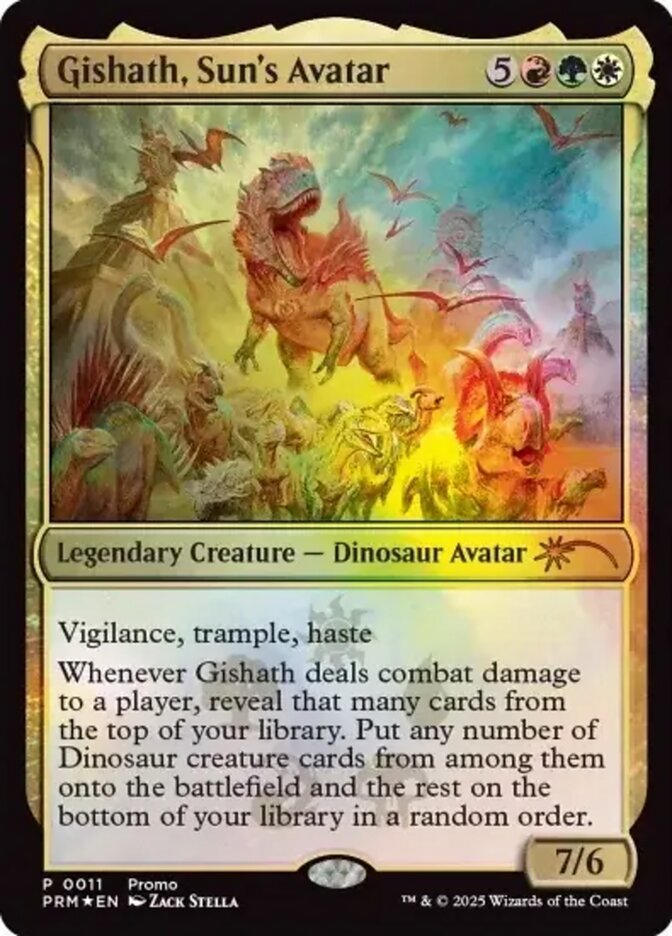 Gishath, Sun's Avatar - Promo - Foil