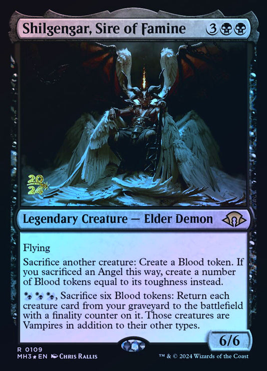 Shilgengar, Sire of Famine (Prerelease) - Foil