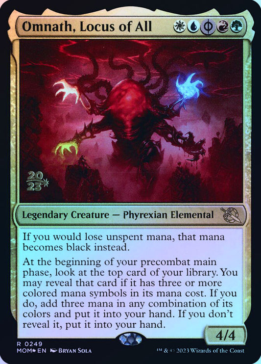 Omnath, Locus of All - Foil - Prerelease Promo