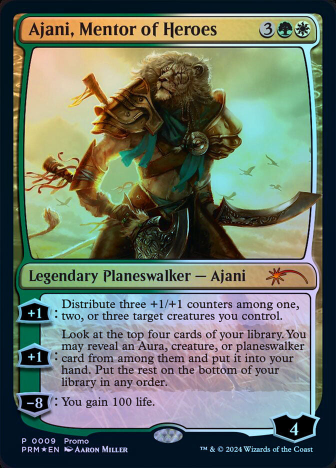 Ajani, Mentor of Heroes - Foil