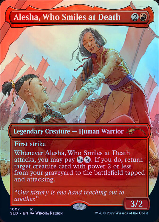 Alesha, Who Smiles at Death (Borderless) - Foil