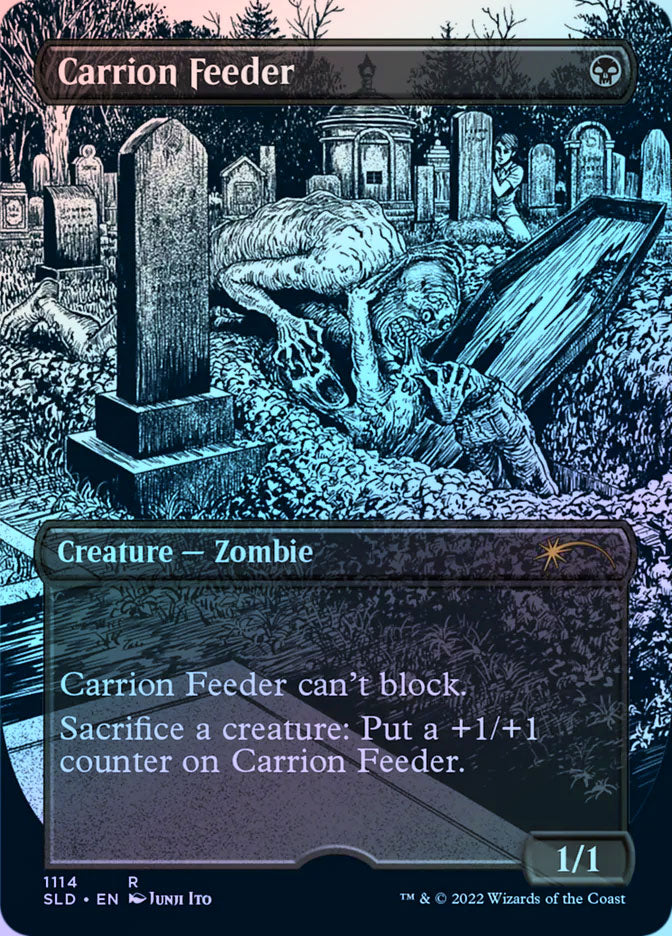 Carrion Feeder (Borderless) - Foil