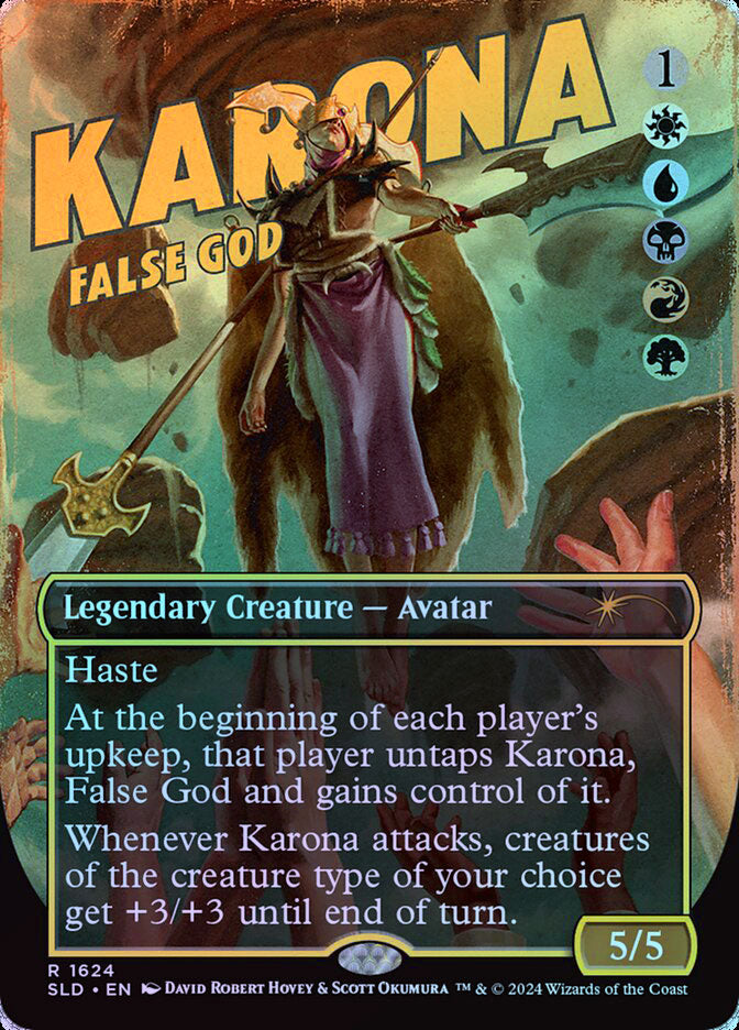 Karona, False God (Showcase) - Foil