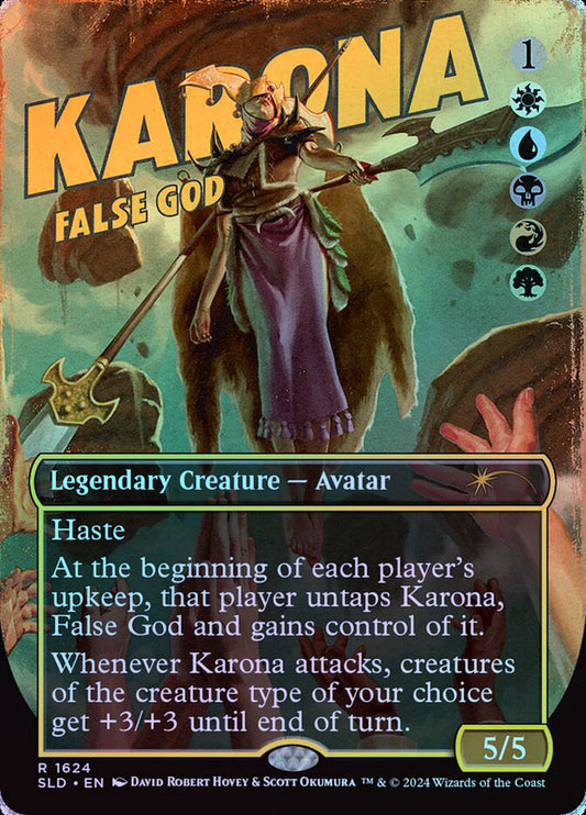 Karona, False God (Showcase) - Foil