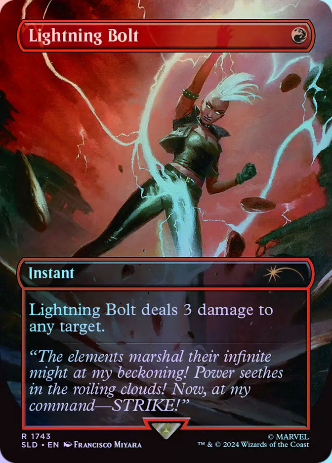 Lightning Bolt (Borderless) - Foil