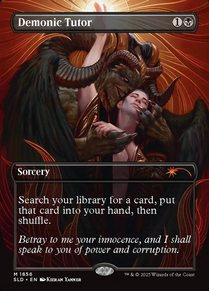 Demonic Tutor (Borderless)