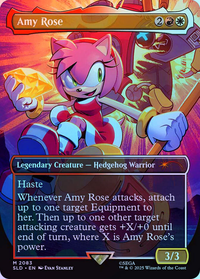 Amy Rose (Borderless) - Foil
