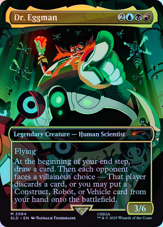 Dr. Eggman (Borderless) - Foil