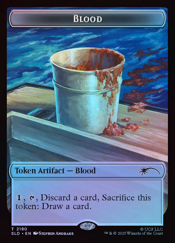 Blood Token - Rainbow Foil