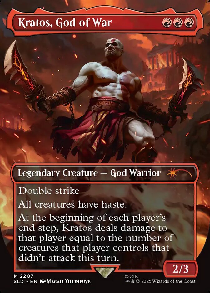 Kratos, God of War (Borderless)