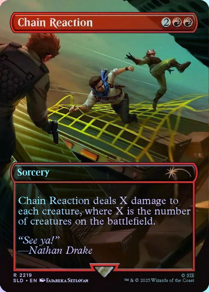 Chain Reaction (Borderless) - Foil