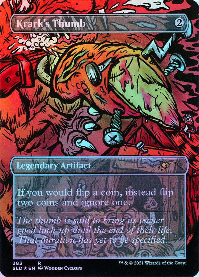 Krark's Thumb // Krark's Thumb (Borderless) - Foil