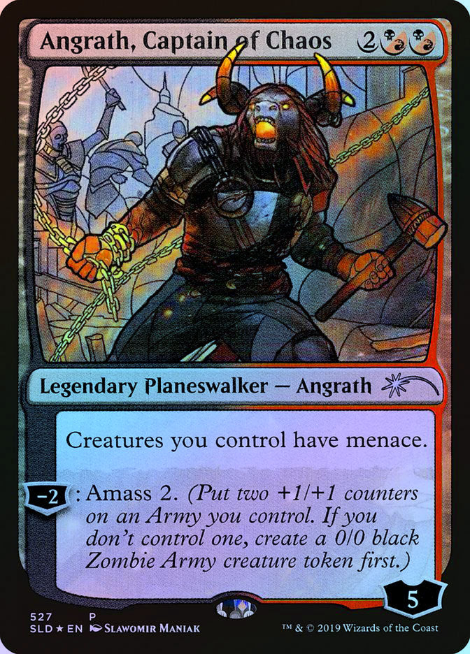 Angrath, Captain of Chaos (Showcase) - Foil