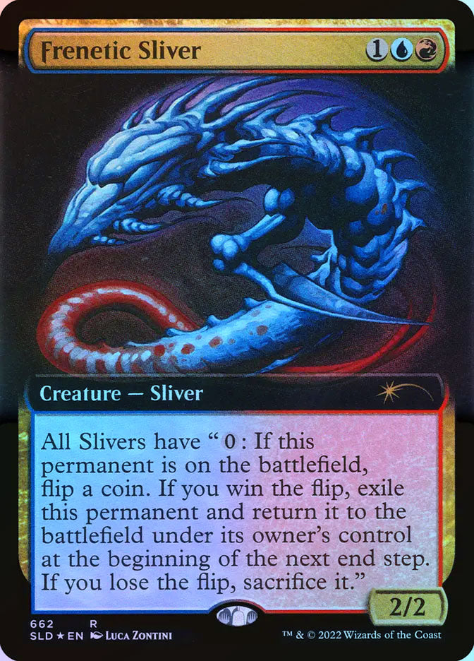 Frenetic Sliver (Borderless) - Foil