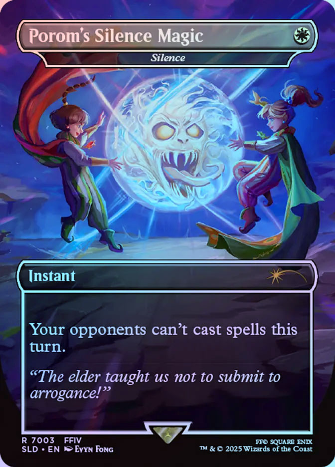 Porom's Silence Magic Silence - Foil