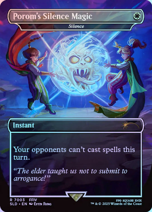 Porom's Silence Magic Silence - Foil