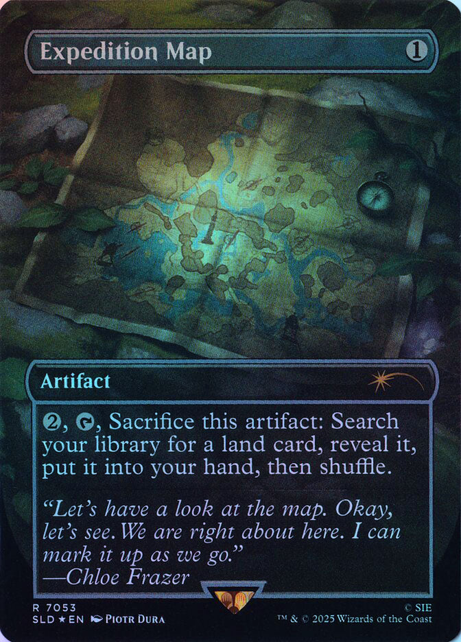 Expedition Map (Borderless) - Foil