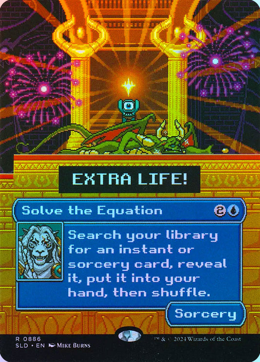 Solve the Equation (Borderless) - Foil