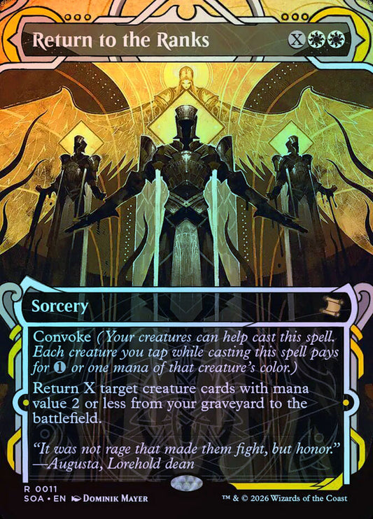 Return to the Ranks (Showcase) - Foil