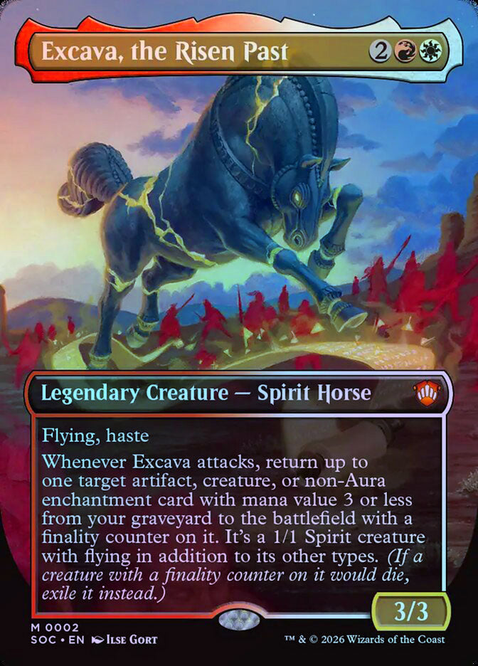 Excava, the Risen Past (Borderless) - Foil