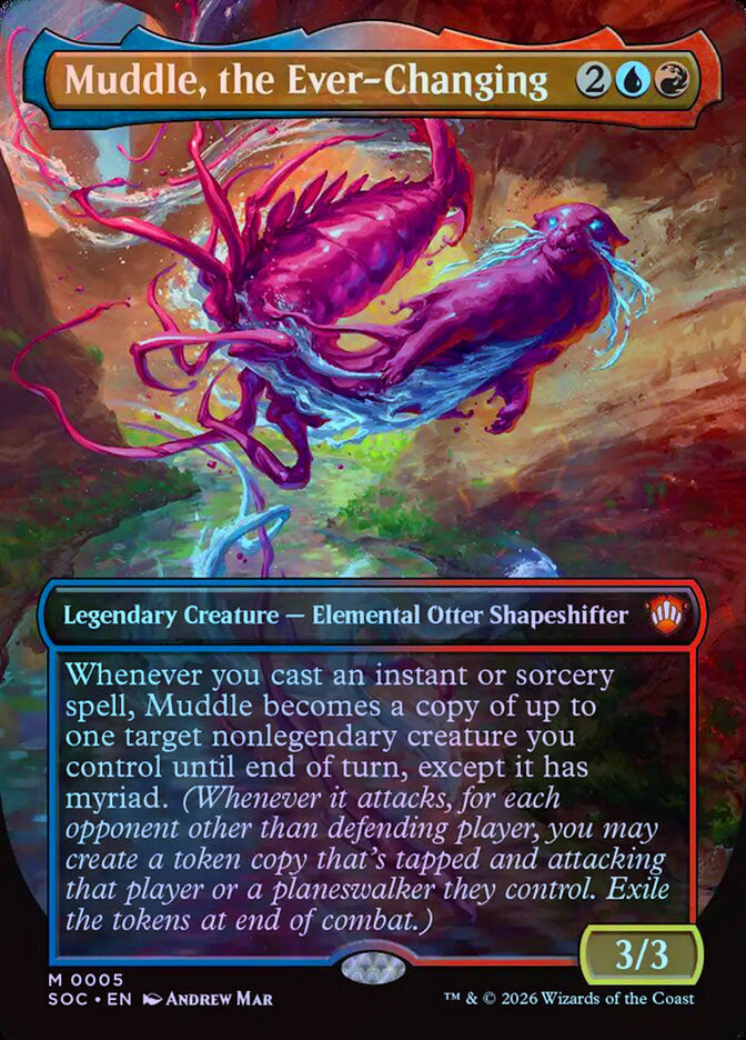 Muddle, the Ever-Changing (Borderless) - Foil