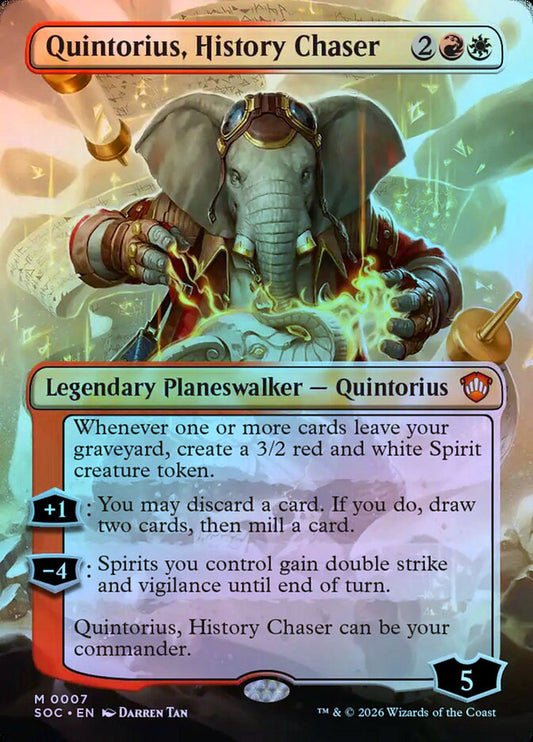 Quintorius, History Chaser (Borderless) - Foil