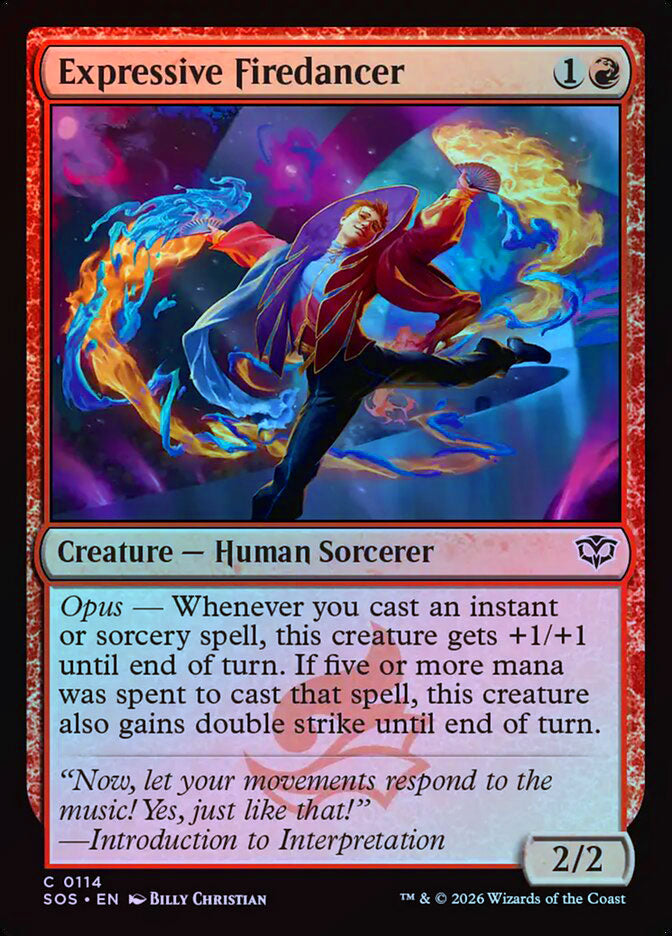 Expressive Firedancer - Foil