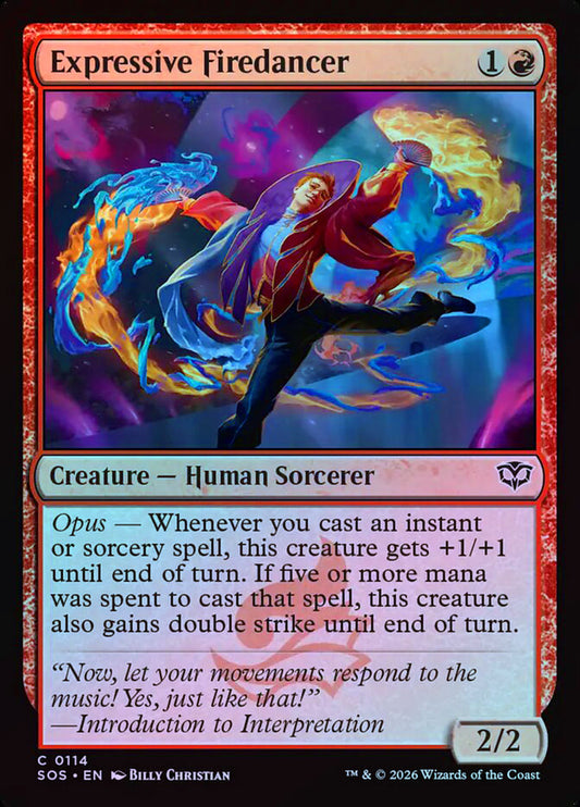 Expressive Firedancer - Foil