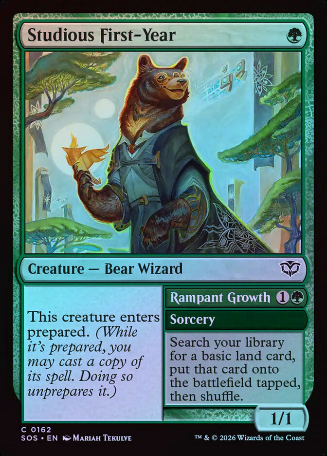 Studious First-Year // Rampant Growth - Foil