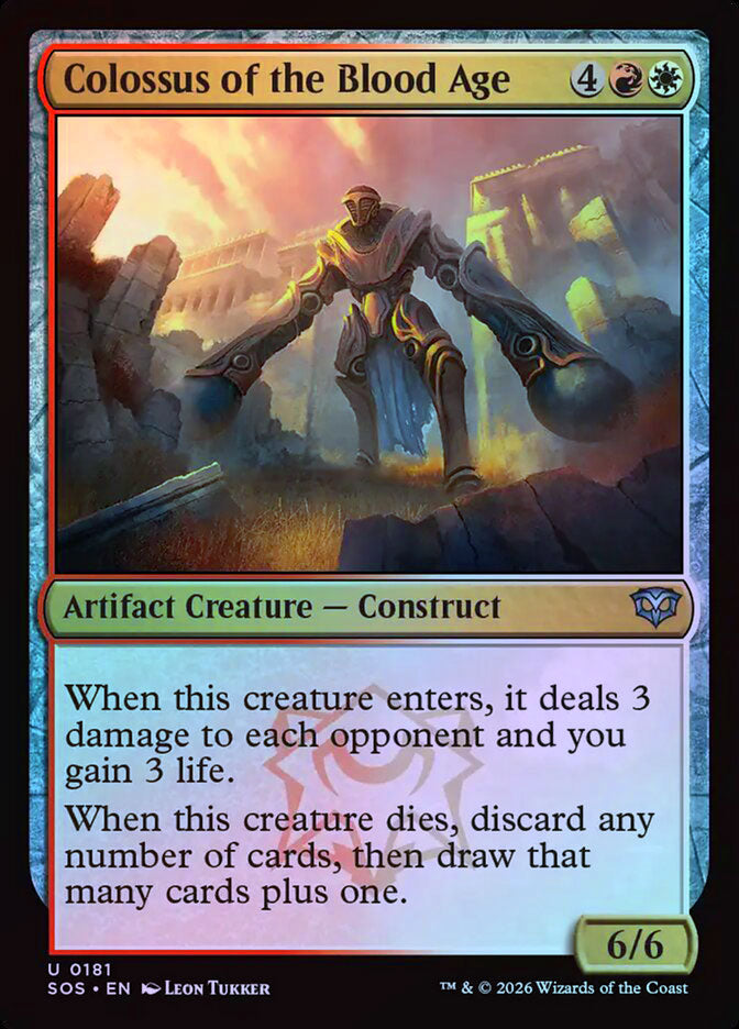 Colossus of the Blood Age - Foil