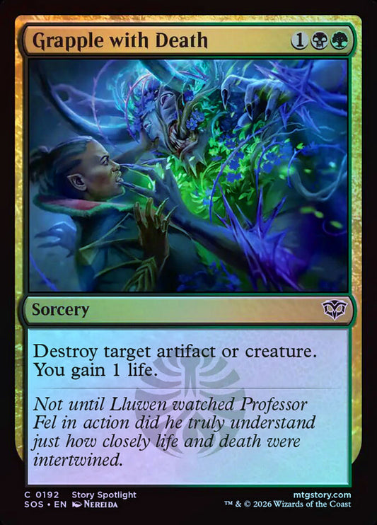 Grapple with Death - Foil