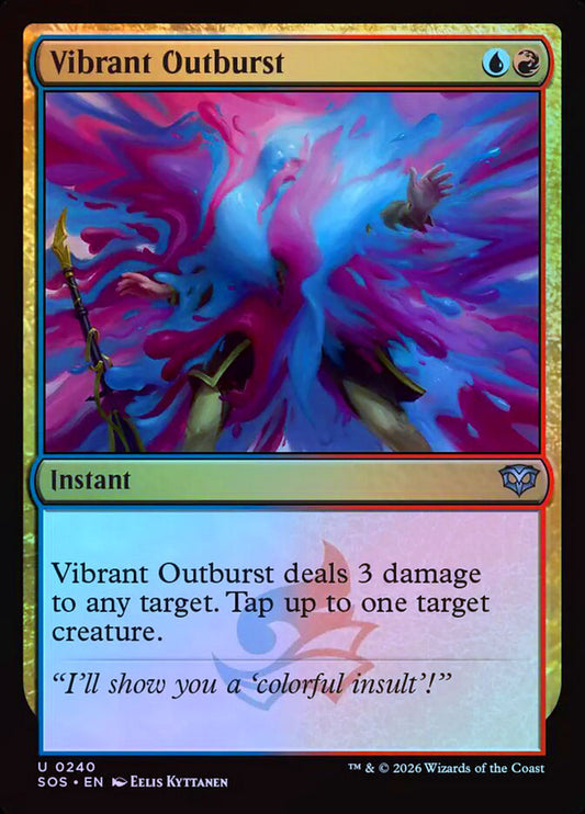 Vibrant Outburst - Foil