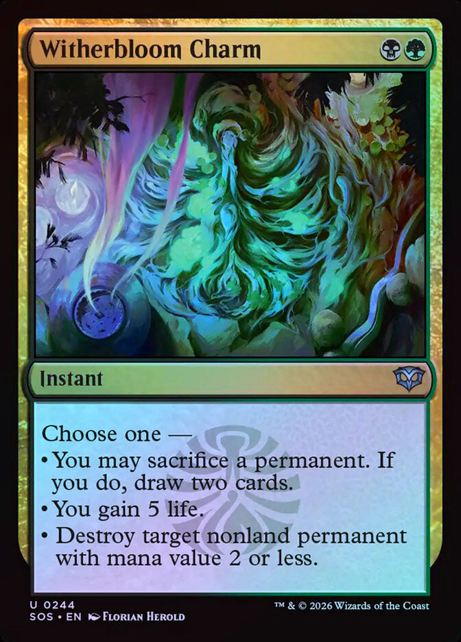 Witherbloom Charm - Foil